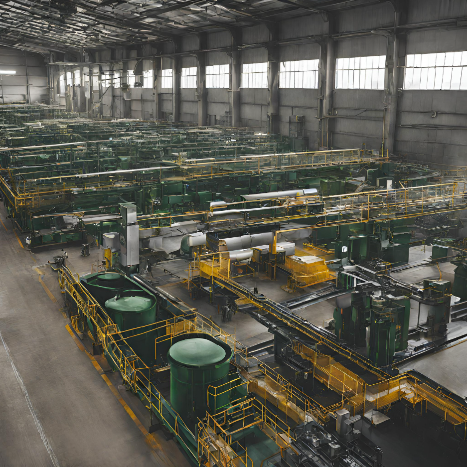 Image presenting an industry - PCA - Circular Economy